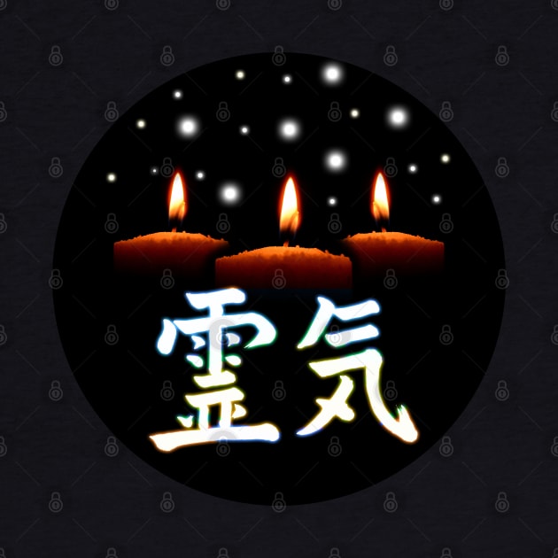 Reiki Kanji symbol candles design by kamdesigns
